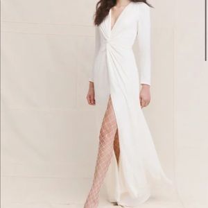 THE Reformation Gatsby dress - Brand new condition, only worn 1x | ivory size 4